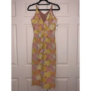 Floral midi dress